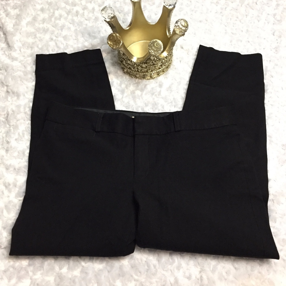 Banana Republic Sloan Black Skinny Pant (Size 6)